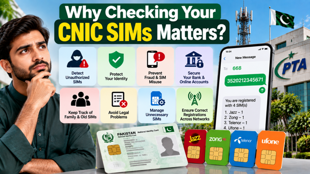 Why checking SIMs registered against your CNIC matters in Pakistan