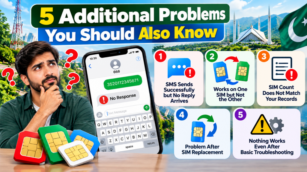 5 additional problems with 667 and 668 SIM Owner Details in Pakistan