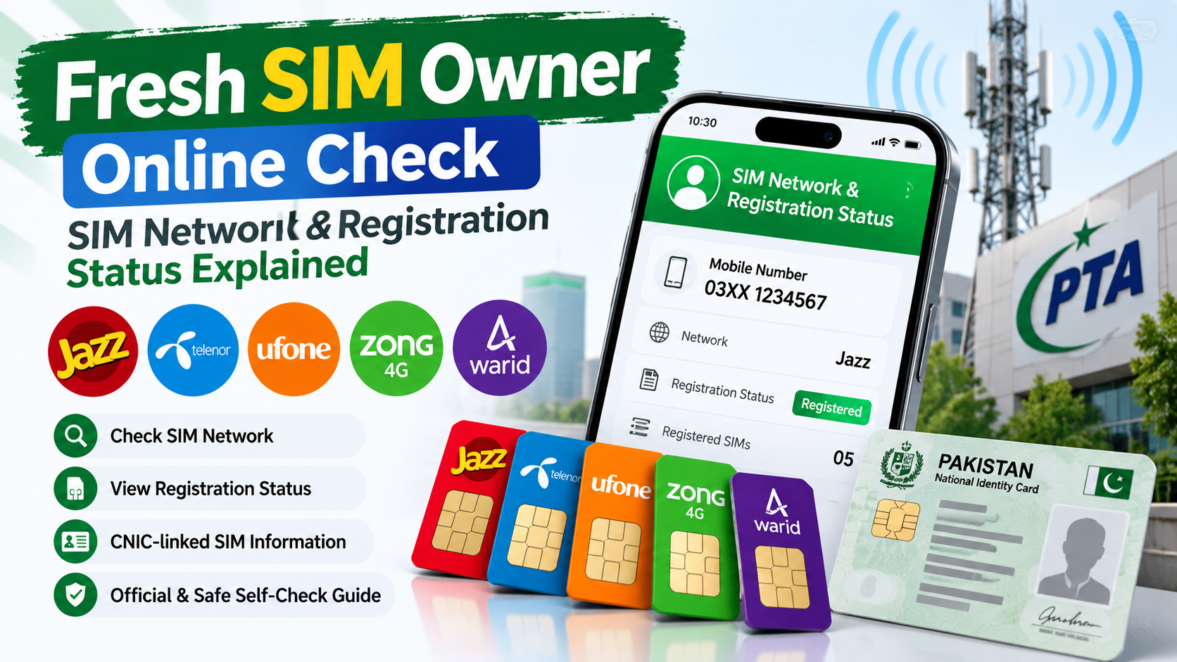 Fresh SIM Owner Online Check – SIM Network & Registration Status Explained