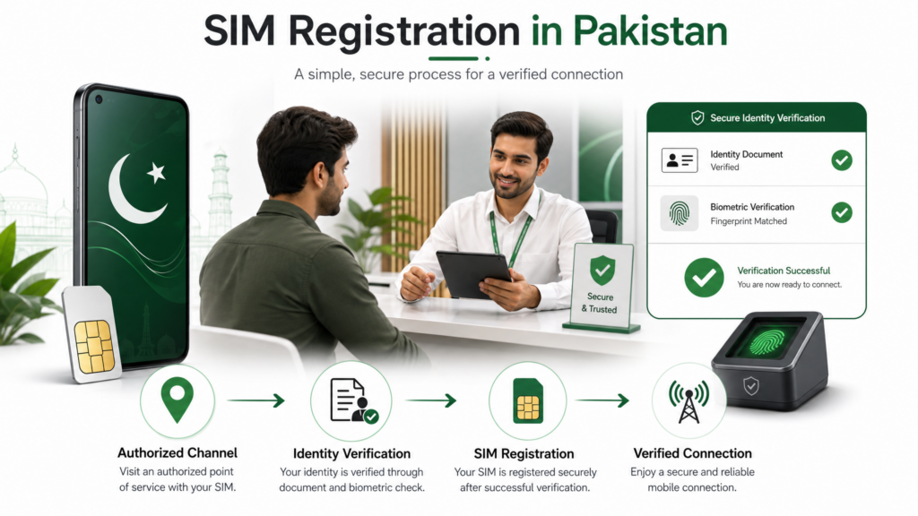 How SIM registration works in Pakistan
