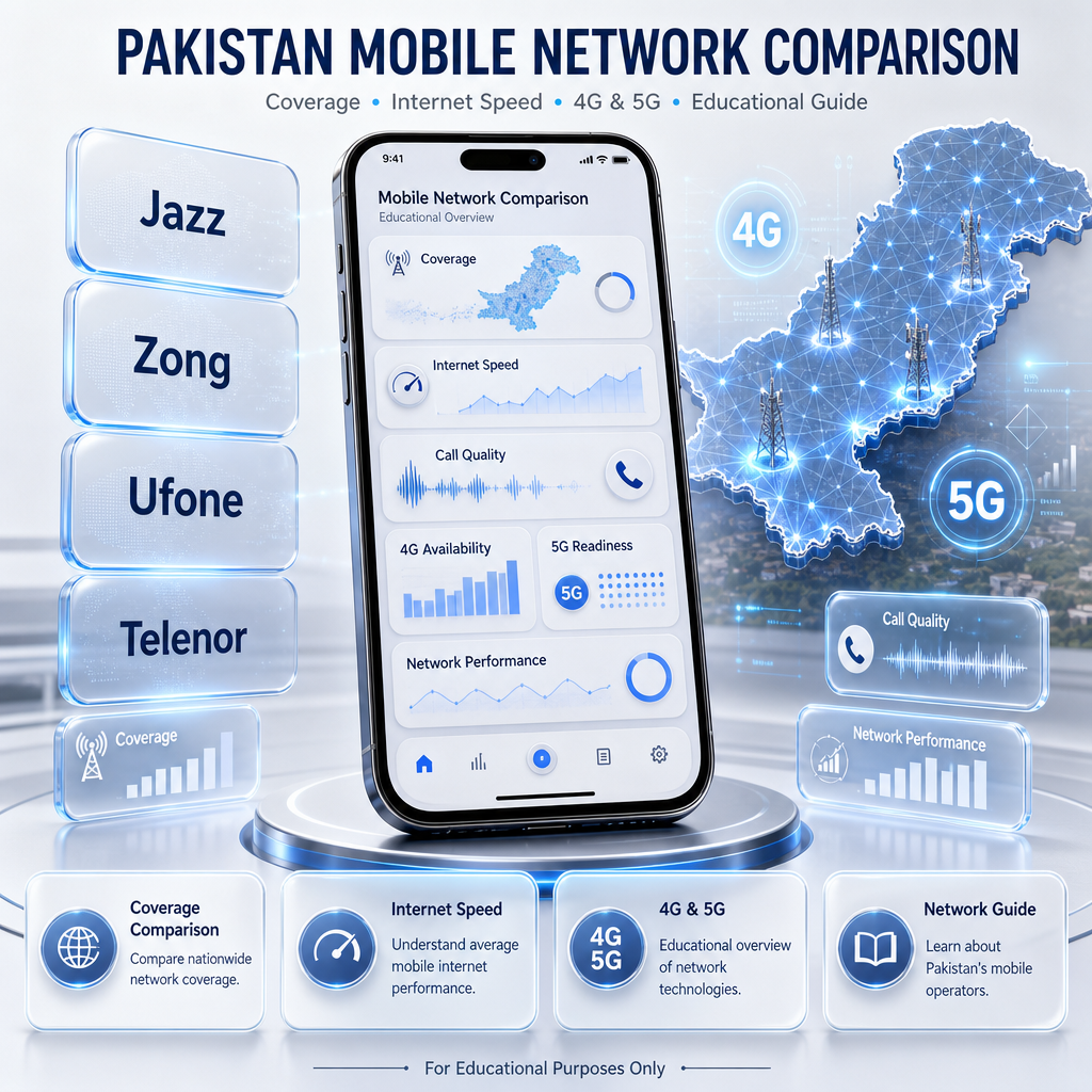 Pakistan Mobile Network Comparison Guide